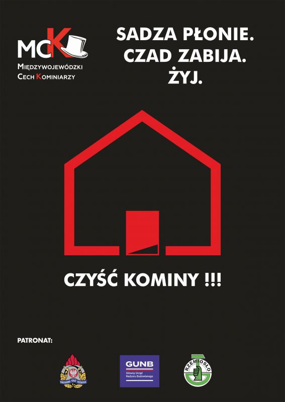 Kampania społeczna: „Sadza płonie. Czad zabija. Żyj!”