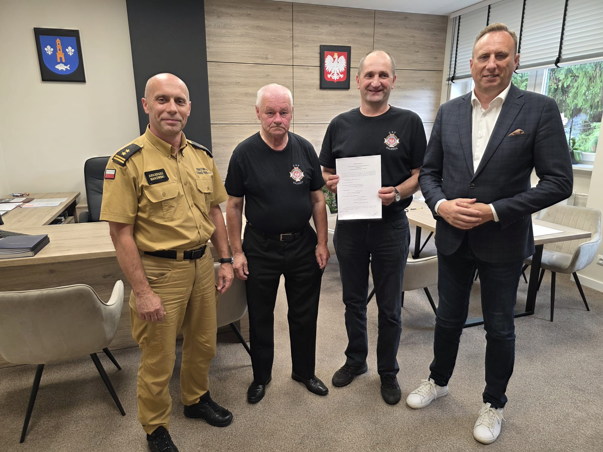 OSP Kalenice w Krajowym Systemie Ratowniczo-Gaśniczym
