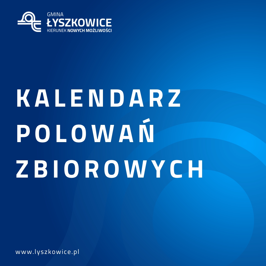 Harmonogram Polowań Zbiorowych w sezonie 2025/2026