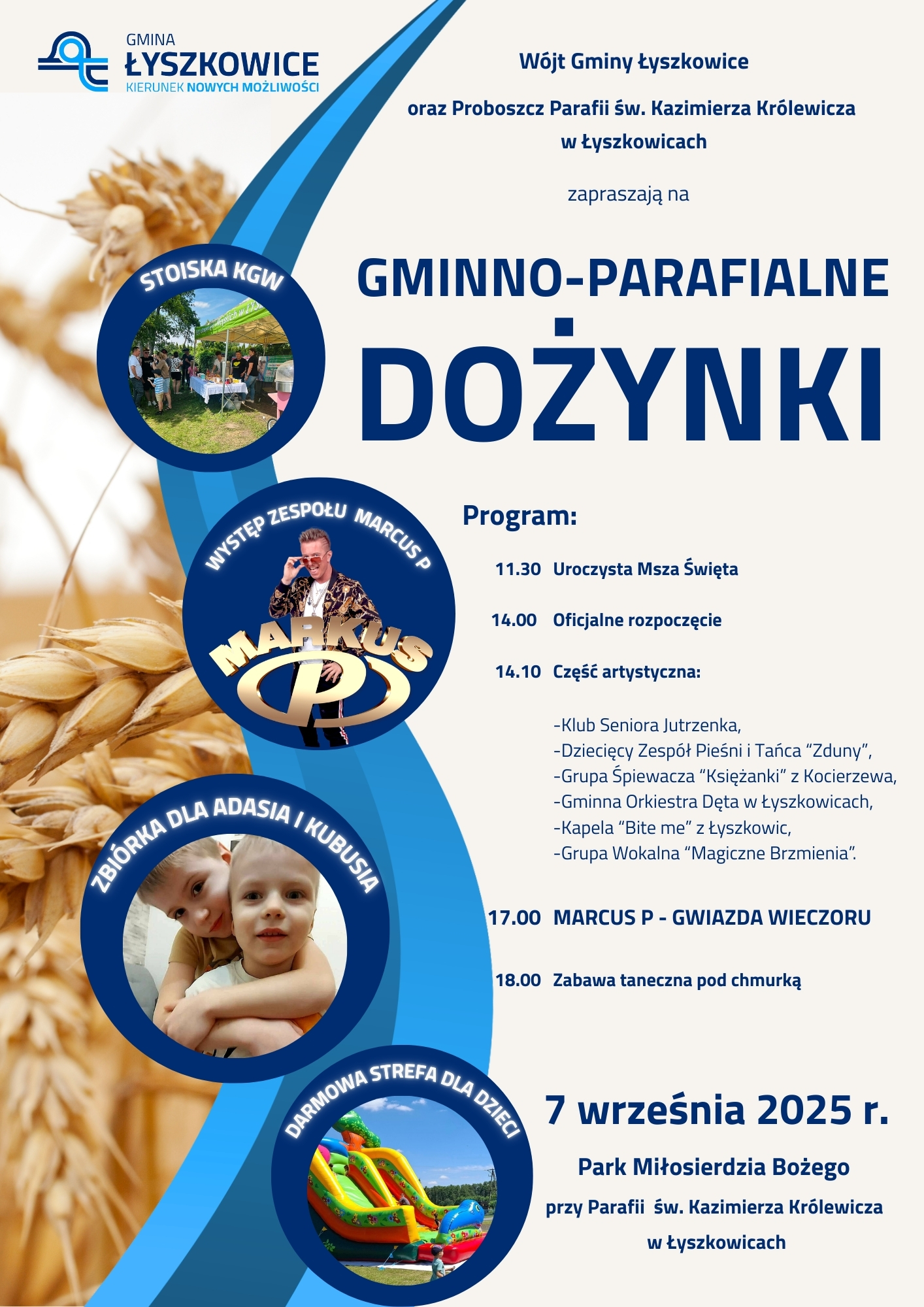 Gminno-Parafialne Dożynki w Łyszkowicach
