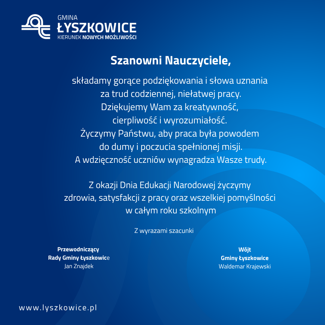 DZIEŃ EDUKACJI NARODOWEJ