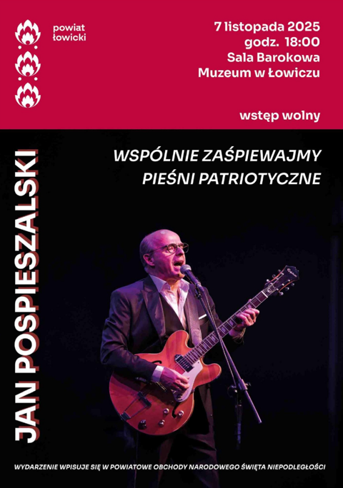 WSPÓLNIE ZASPIEWAJMY PIEŚNI PATRIOTYCZNE