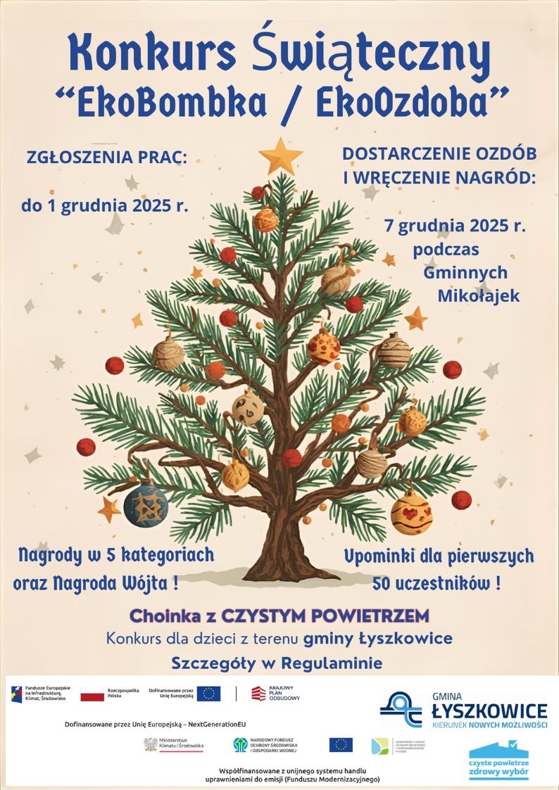 Rusza konkurs świąteczny EkoBombka
