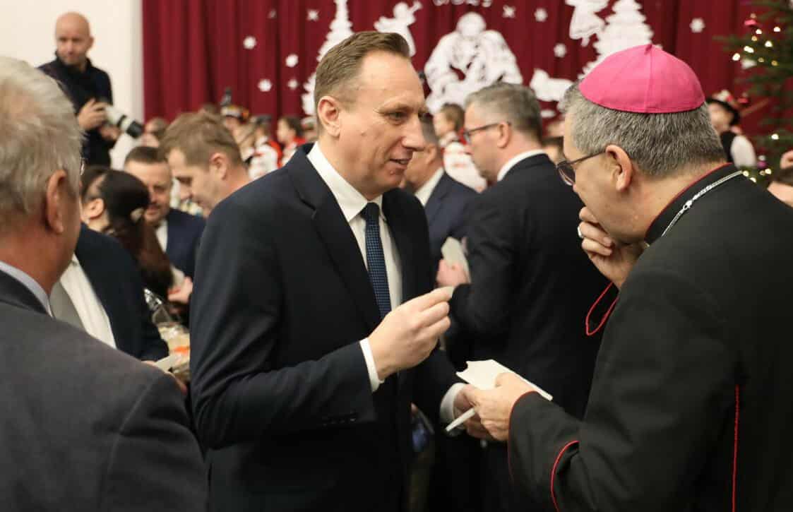 SPOTKANIE WIGILIJNE W WYŻSZYM SEMINARIUM DUCHOWYM W ŁOWICZU