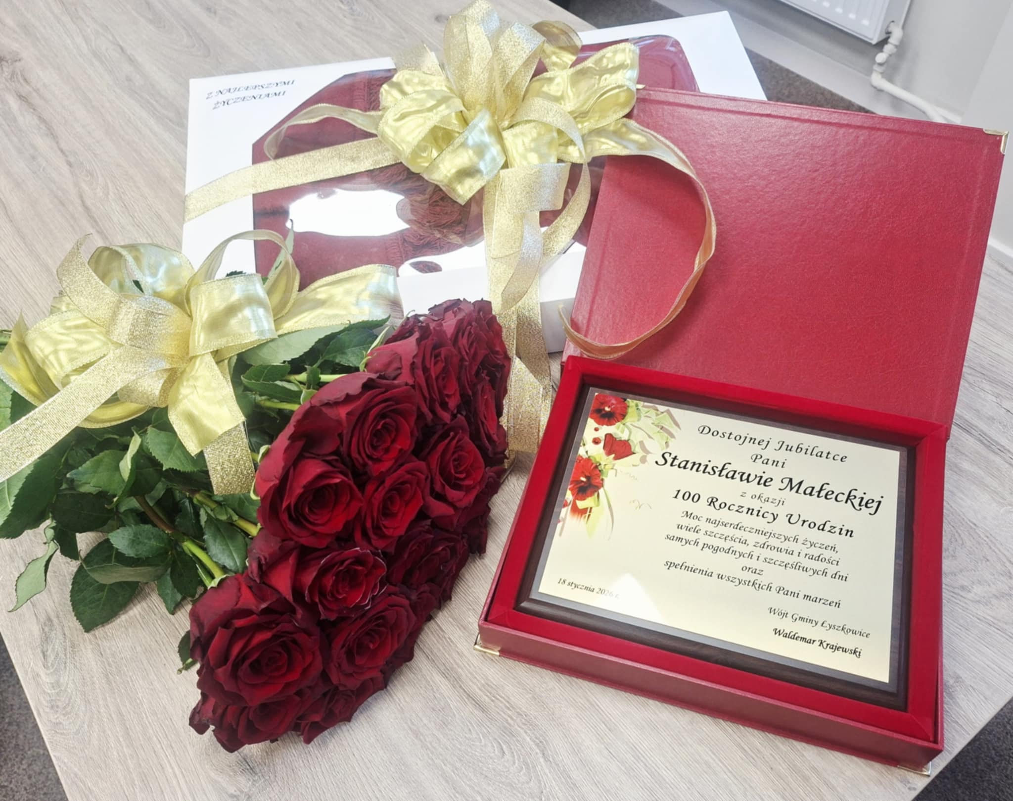 JUBILEUSZ 100-LECIA URODZIN MIESZKANKI KALENIC