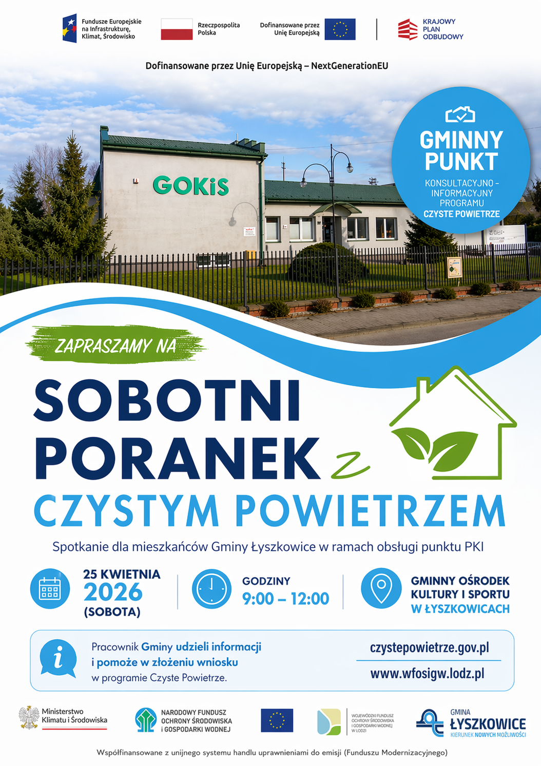 SOBOTNI PORANEK Z CZYSTYM POWIETRZEM