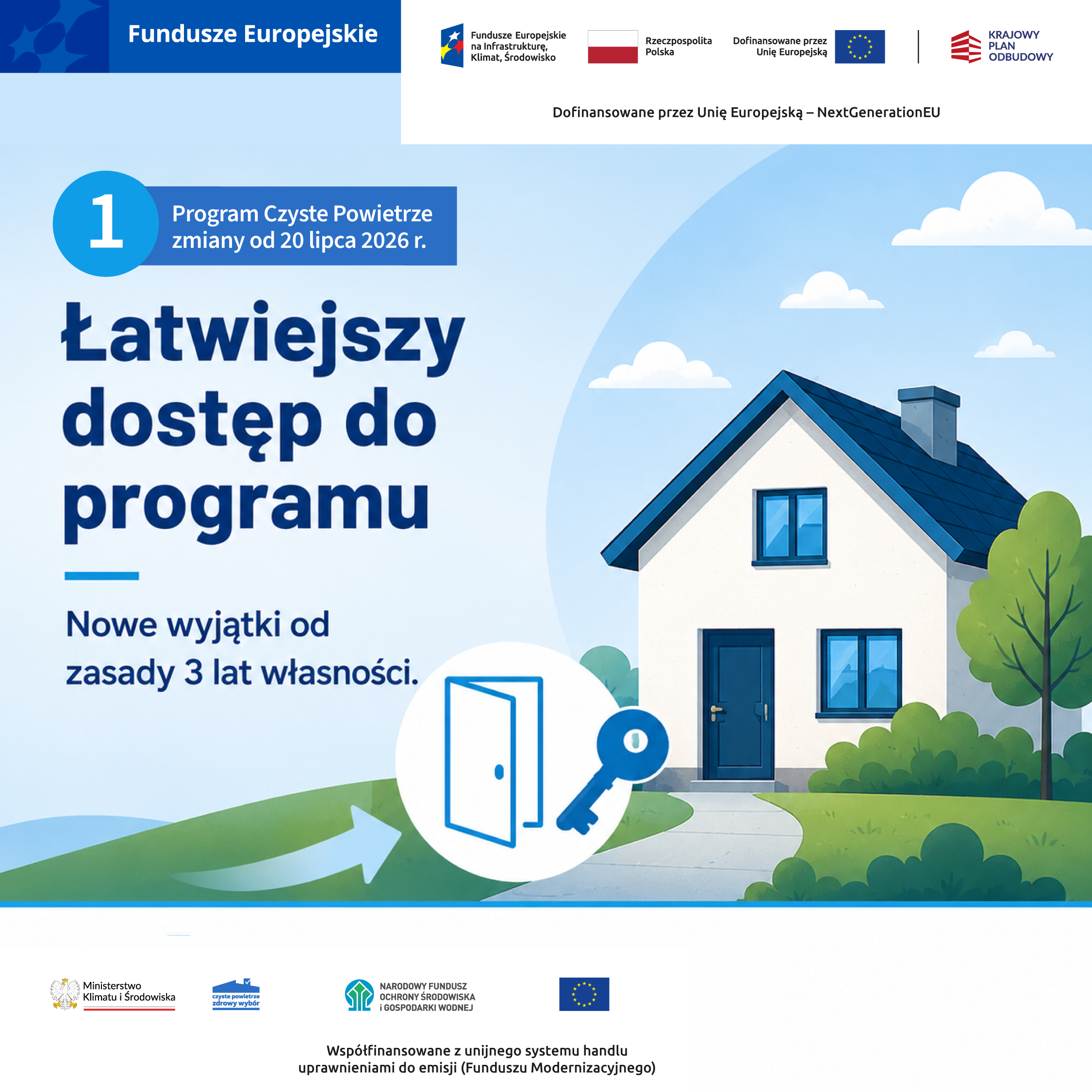 Zmiany w programie Czyste Powietrze. Od 20 lipca łatwiej skorzystasz z dotacji