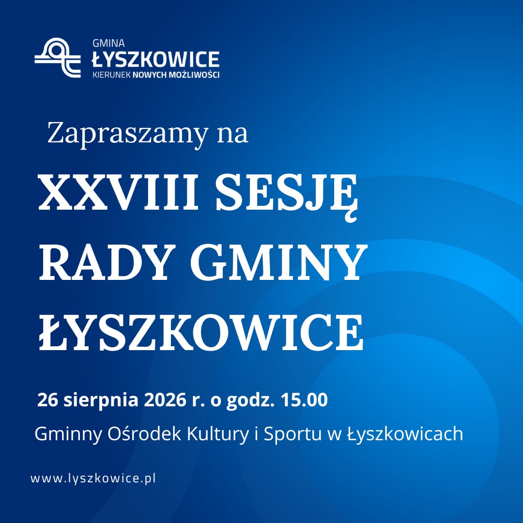 ZAPROSZENIE NA SESJĘ