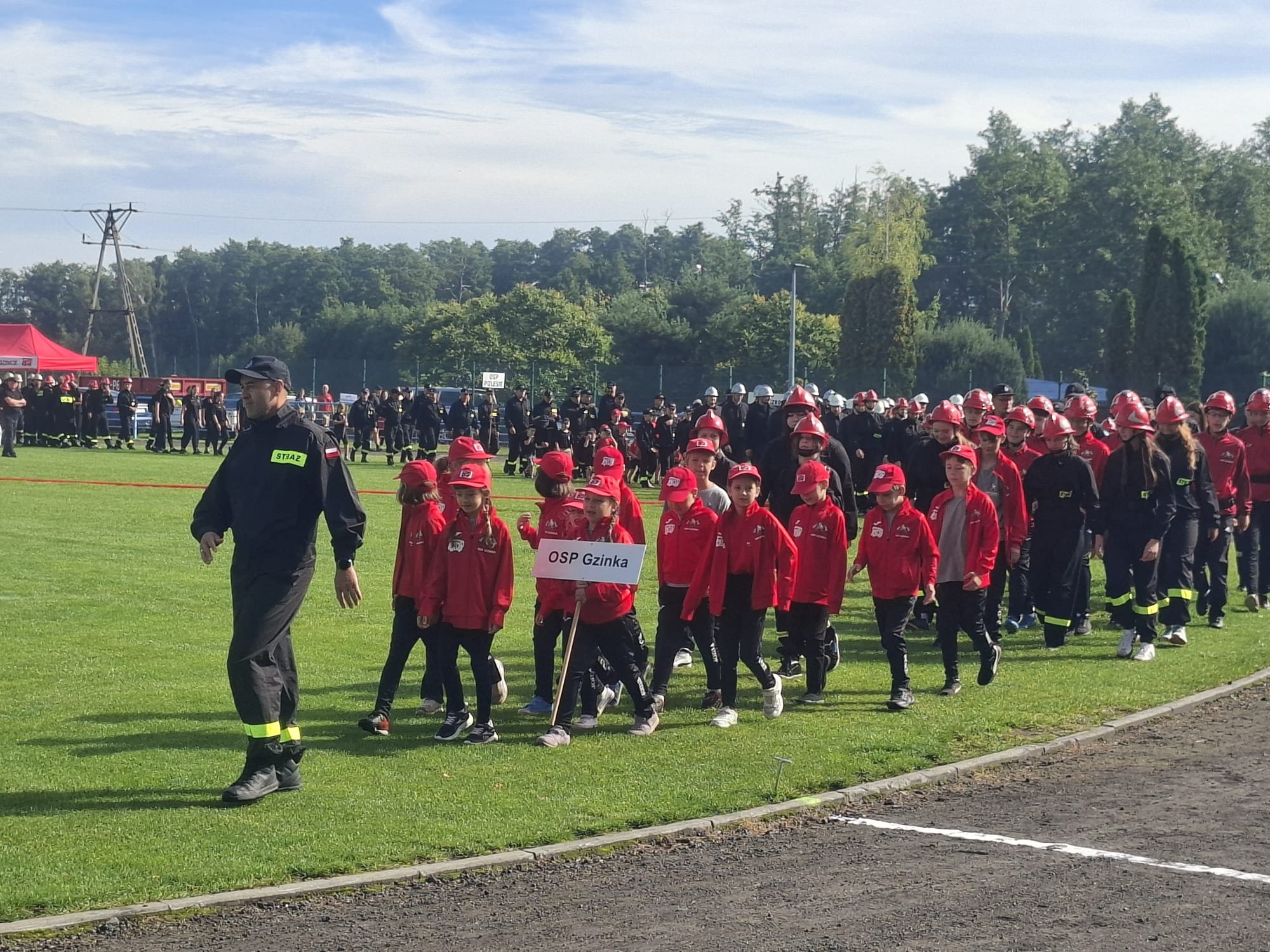 GMINNE ZAWODY SPORTOWO-POŻARNICZE OCHOTNICZYCH STRAŻY POŻARNYCH Z GMINY ŁYSZKOWICE