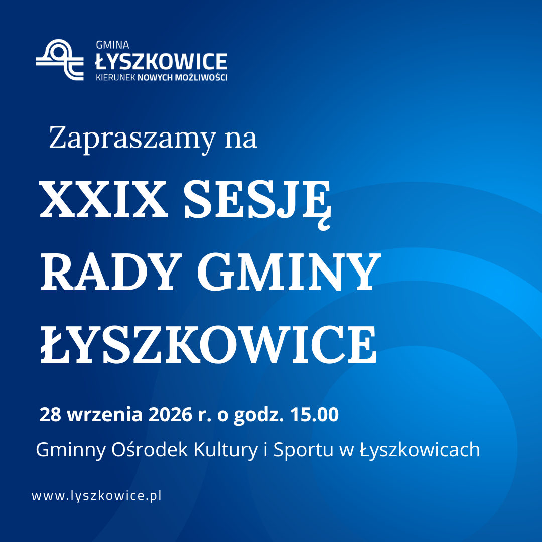 ZAPROSZENIE NA SESJĘ